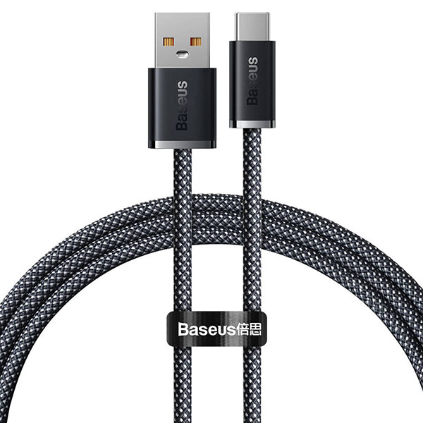 کابل تبدیل100 واتی USB به USB-C باسئوس مدل CALD000616 طول 1 متر